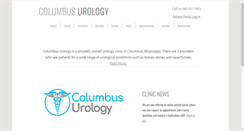 Desktop Screenshot of columbusurologygroup.com
