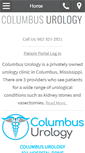 Mobile Screenshot of columbusurologygroup.com